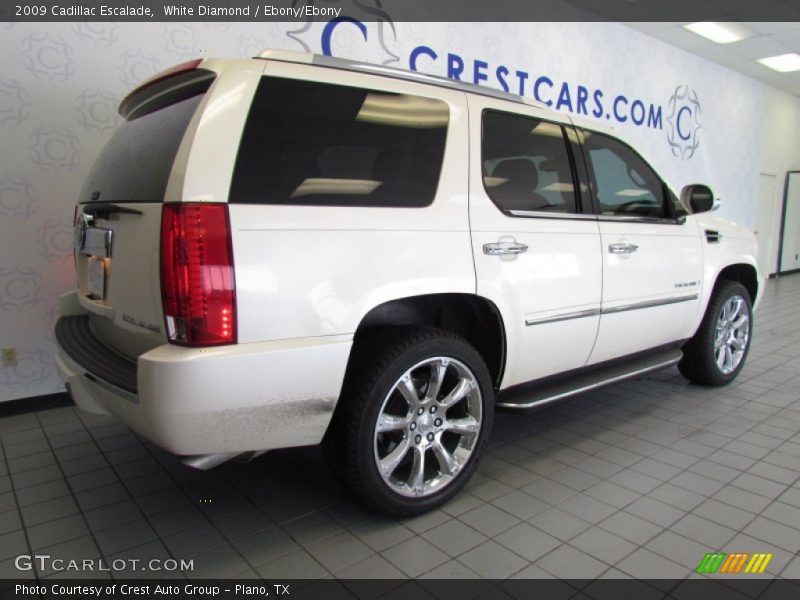 White Diamond / Ebony/Ebony 2009 Cadillac Escalade