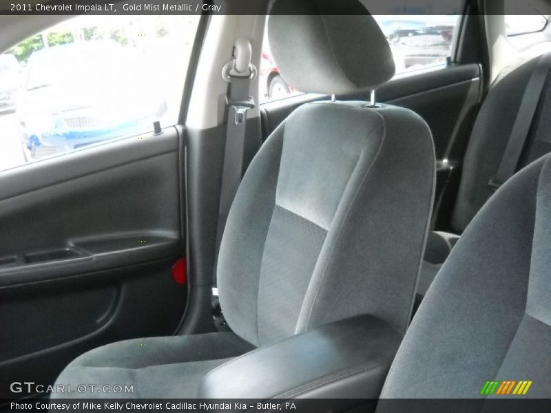 Gold Mist Metallic / Gray 2011 Chevrolet Impala LT