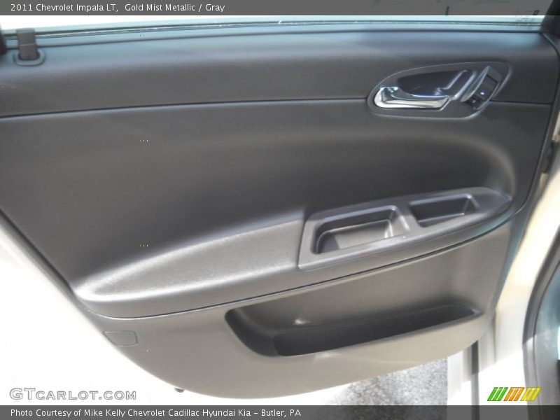 Gold Mist Metallic / Gray 2011 Chevrolet Impala LT
