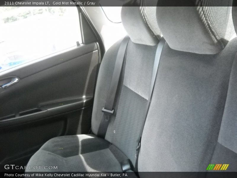Gold Mist Metallic / Gray 2011 Chevrolet Impala LT