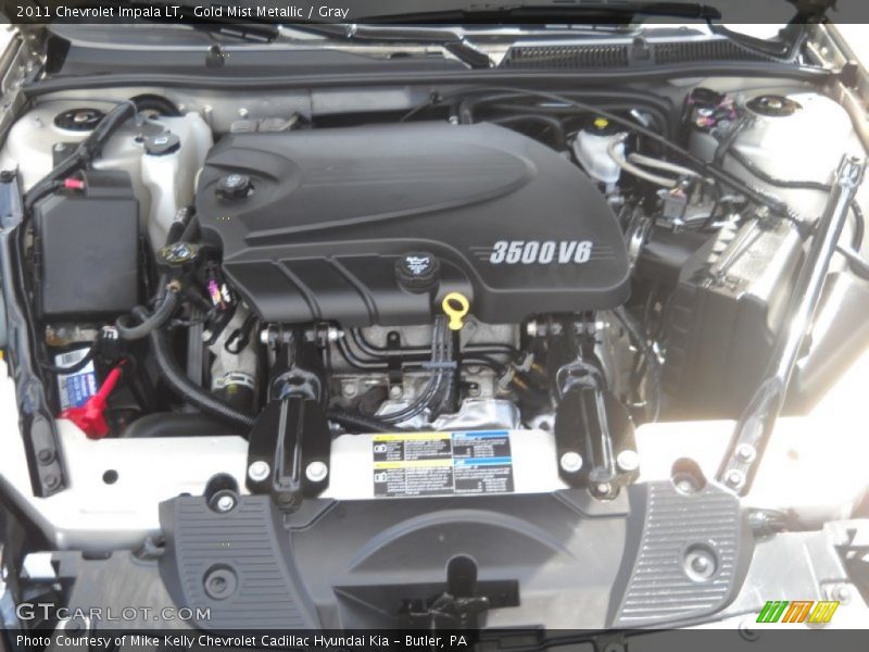 Gold Mist Metallic / Gray 2011 Chevrolet Impala LT