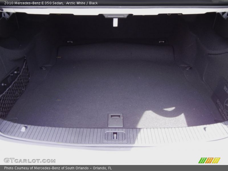 Arctic White / Black 2010 Mercedes-Benz E 350 Sedan