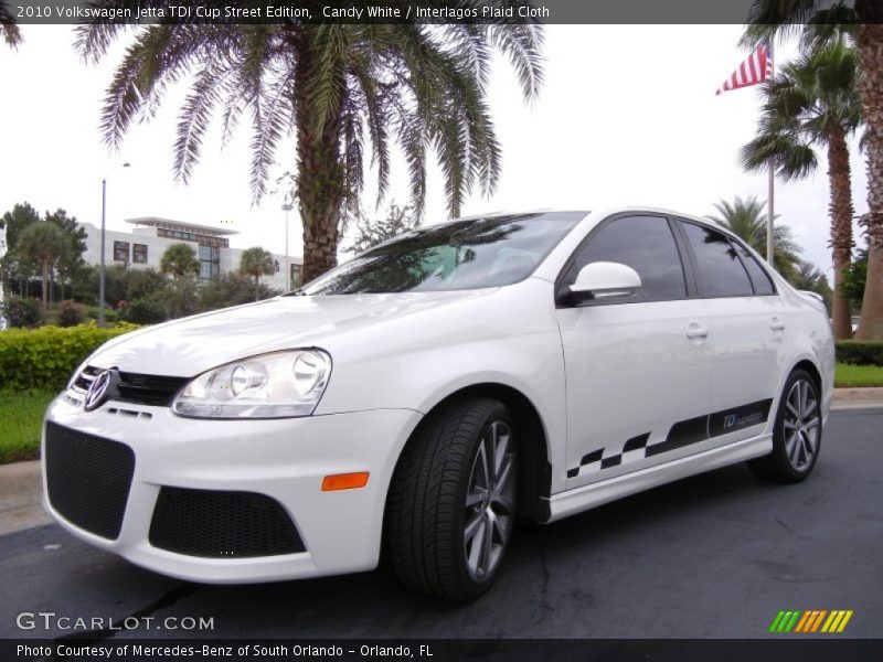 Front 3/4 View of 2010 Jetta TDI Cup Street Edition