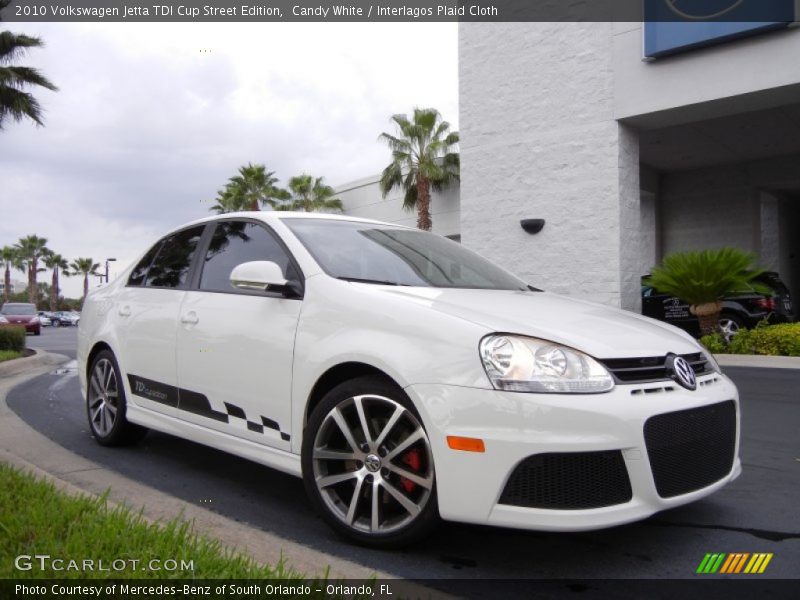 Front 3/4 View of 2010 Jetta TDI Cup Street Edition