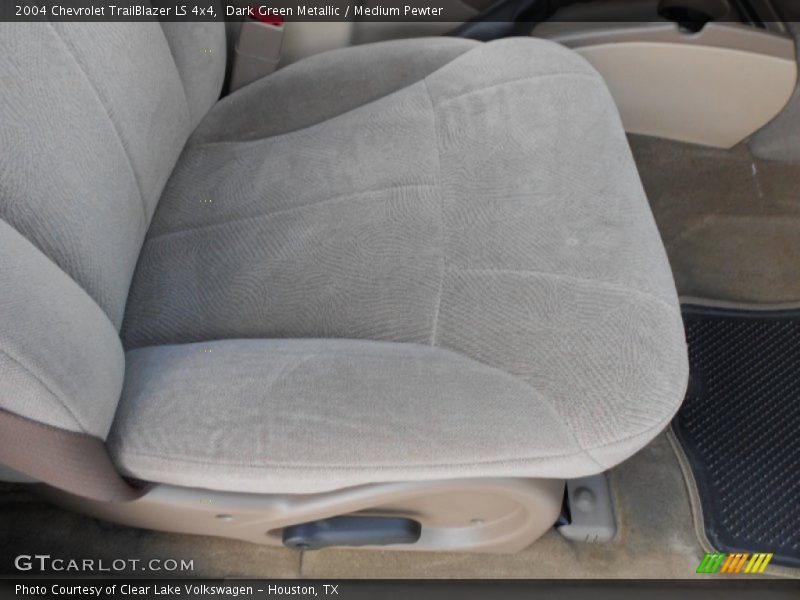 Dark Green Metallic / Medium Pewter 2004 Chevrolet TrailBlazer LS 4x4