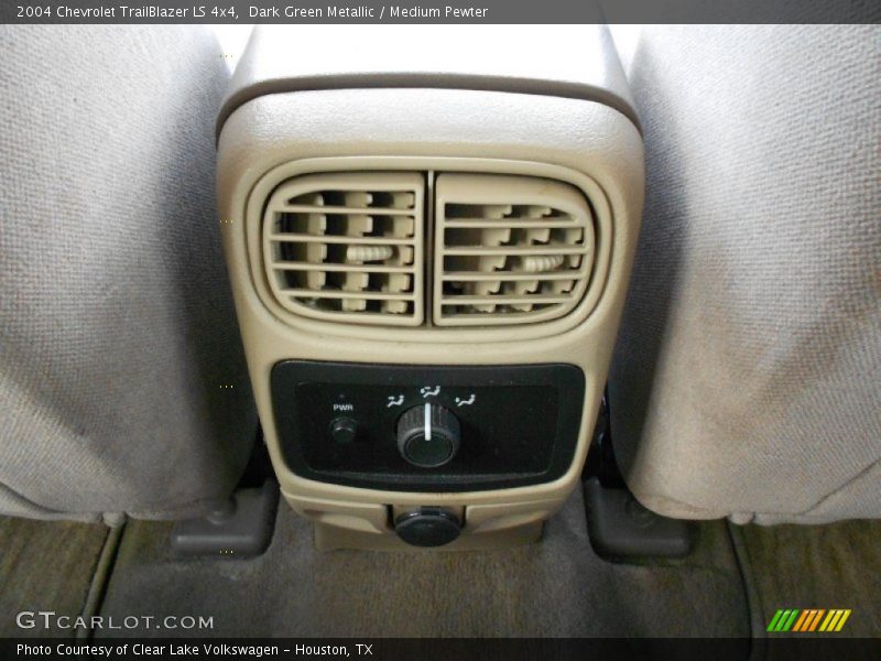 Dark Green Metallic / Medium Pewter 2004 Chevrolet TrailBlazer LS 4x4