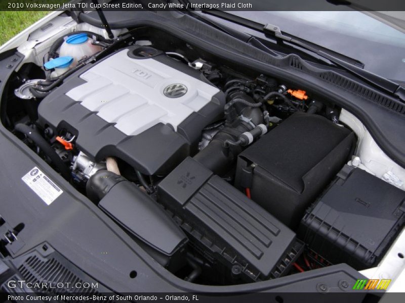  2010 Jetta TDI Cup Street Edition Engine - 2.0 Liter TDI SOHC 16-Valve Turbo-Diesel 4 Cylinder