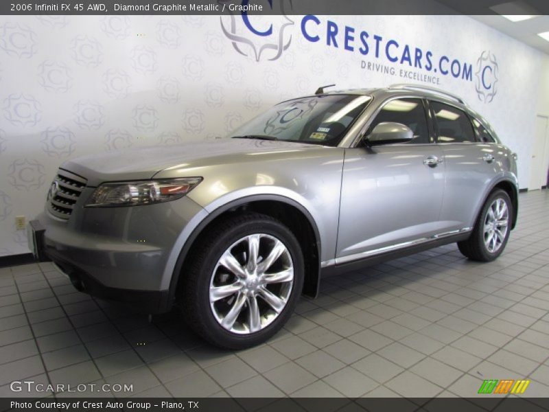 Diamond Graphite Metallic / Graphite 2006 Infiniti FX 45 AWD
