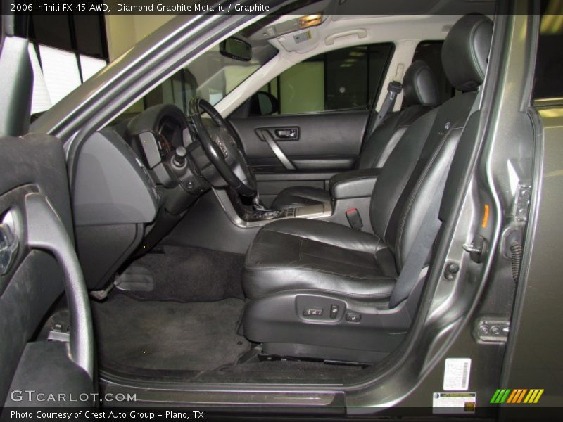 Diamond Graphite Metallic / Graphite 2006 Infiniti FX 45 AWD