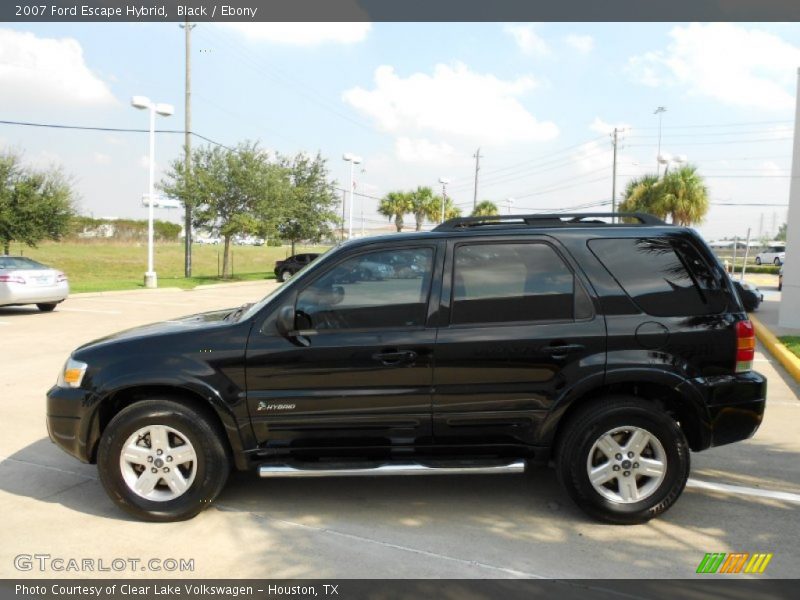 Black / Ebony 2007 Ford Escape Hybrid