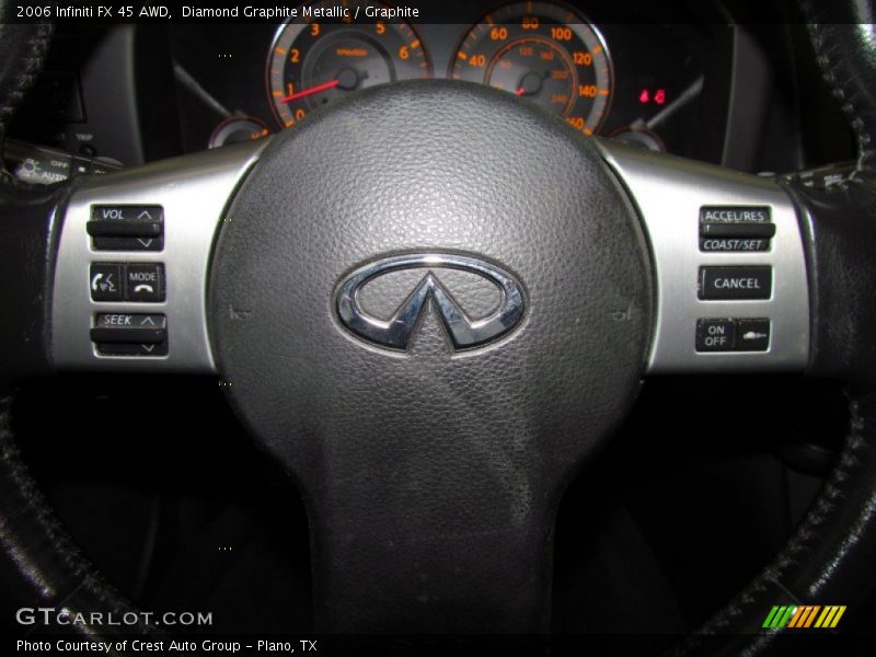 Diamond Graphite Metallic / Graphite 2006 Infiniti FX 45 AWD
