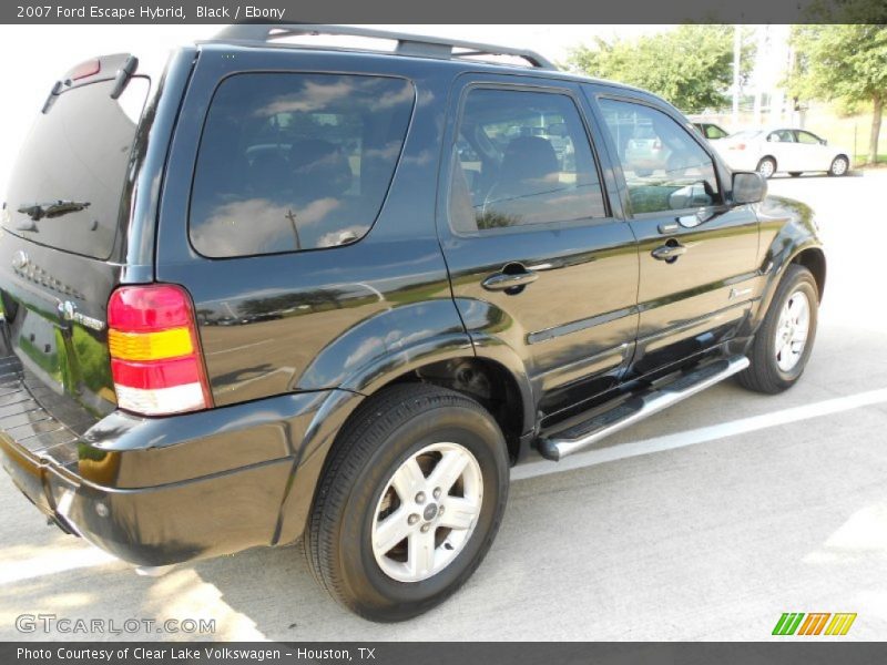 Black / Ebony 2007 Ford Escape Hybrid