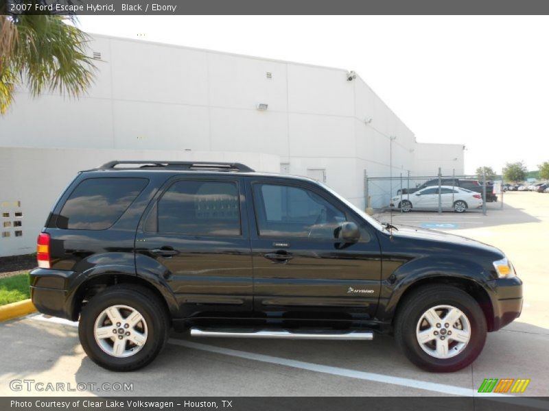 Black / Ebony 2007 Ford Escape Hybrid