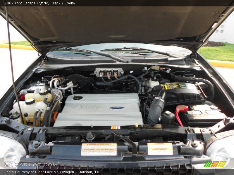Black / Ebony 2007 Ford Escape Hybrid