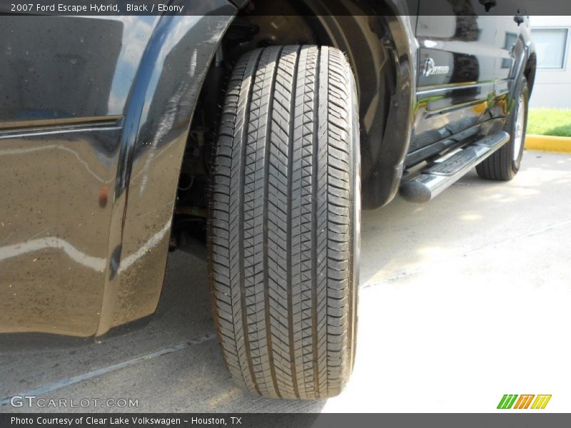 Black / Ebony 2007 Ford Escape Hybrid