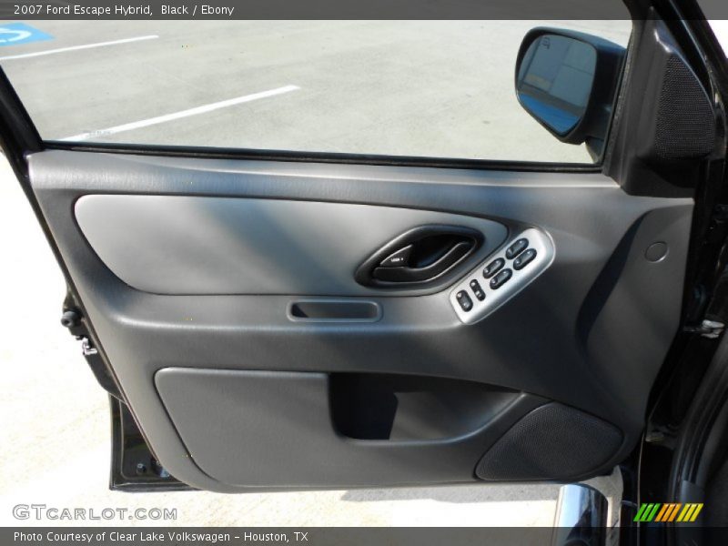 Black / Ebony 2007 Ford Escape Hybrid
