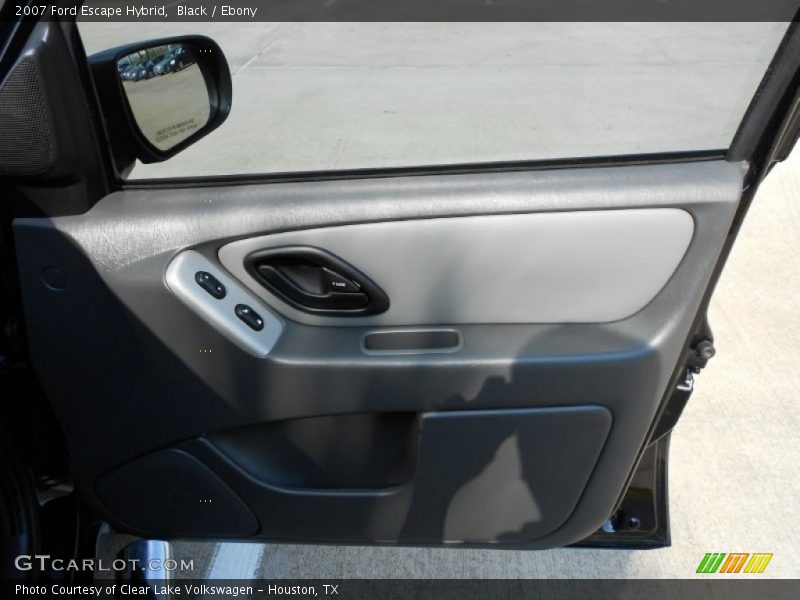Black / Ebony 2007 Ford Escape Hybrid