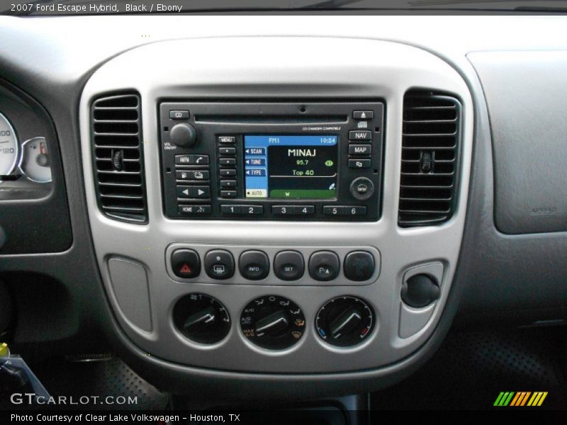 Black / Ebony 2007 Ford Escape Hybrid