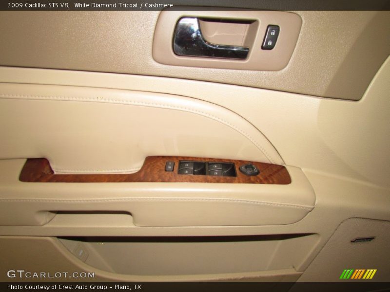 White Diamond Tricoat / Cashmere 2009 Cadillac STS V8