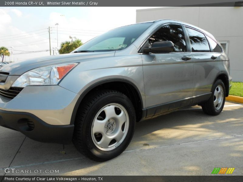 Whistler Silver Metallic / Gray 2008 Honda CR-V LX