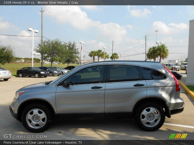 Whistler Silver Metallic / Gray 2008 Honda CR-V LX