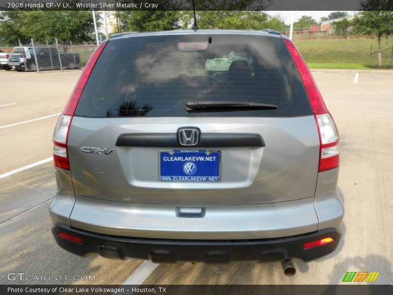 Whistler Silver Metallic / Gray 2008 Honda CR-V LX