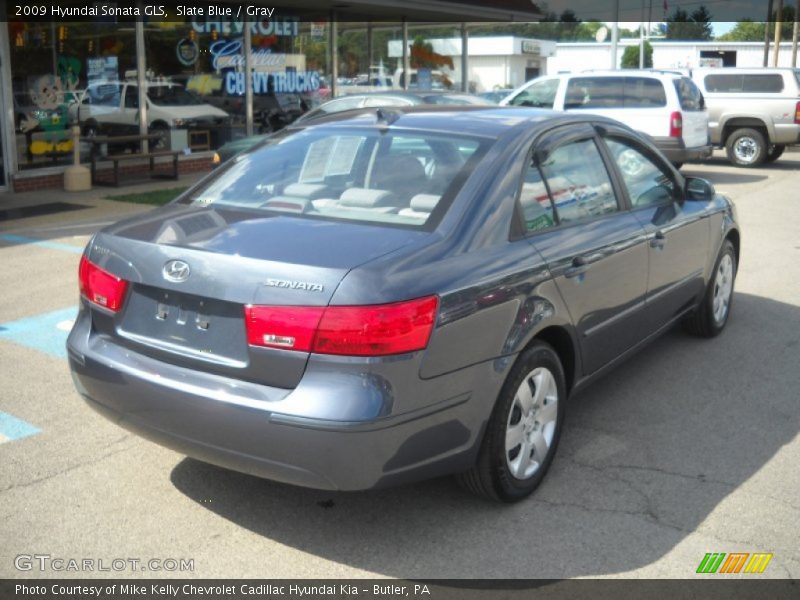 Slate Blue / Gray 2009 Hyundai Sonata GLS