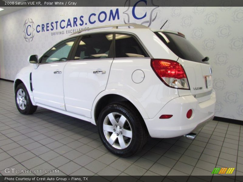 Polar White / Gray 2008 Saturn VUE XR