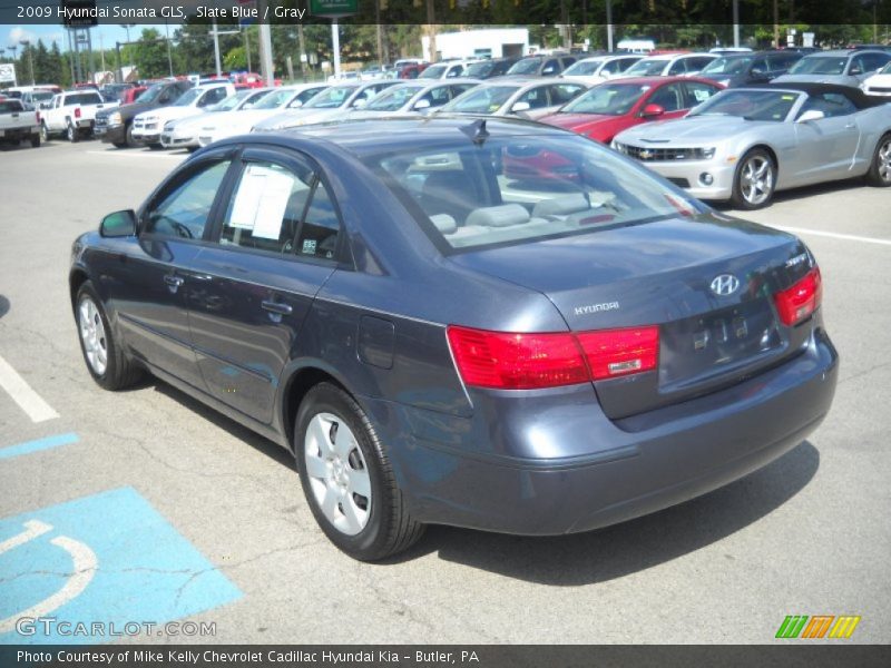 Slate Blue / Gray 2009 Hyundai Sonata GLS