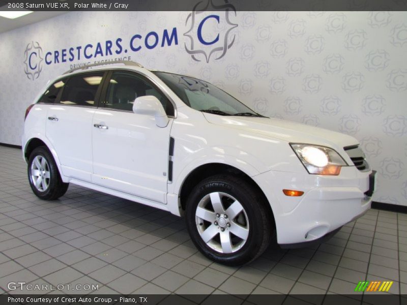 Polar White / Gray 2008 Saturn VUE XR