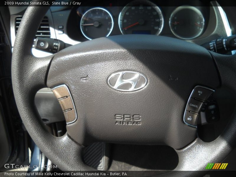 Slate Blue / Gray 2009 Hyundai Sonata GLS