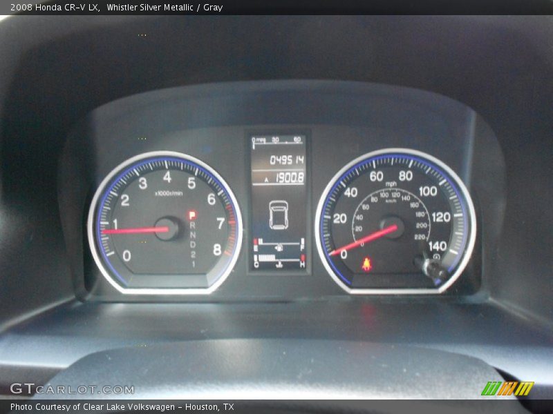Whistler Silver Metallic / Gray 2008 Honda CR-V LX