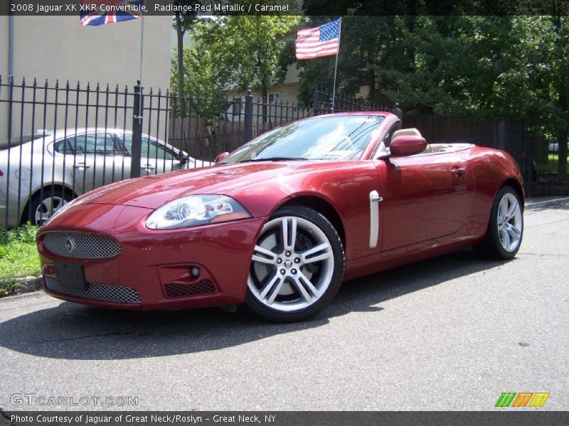Front 3/4 View of 2008 XK XKR Convertible