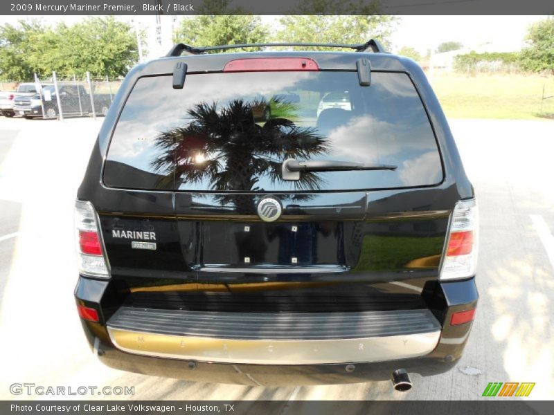 Black / Black 2009 Mercury Mariner Premier