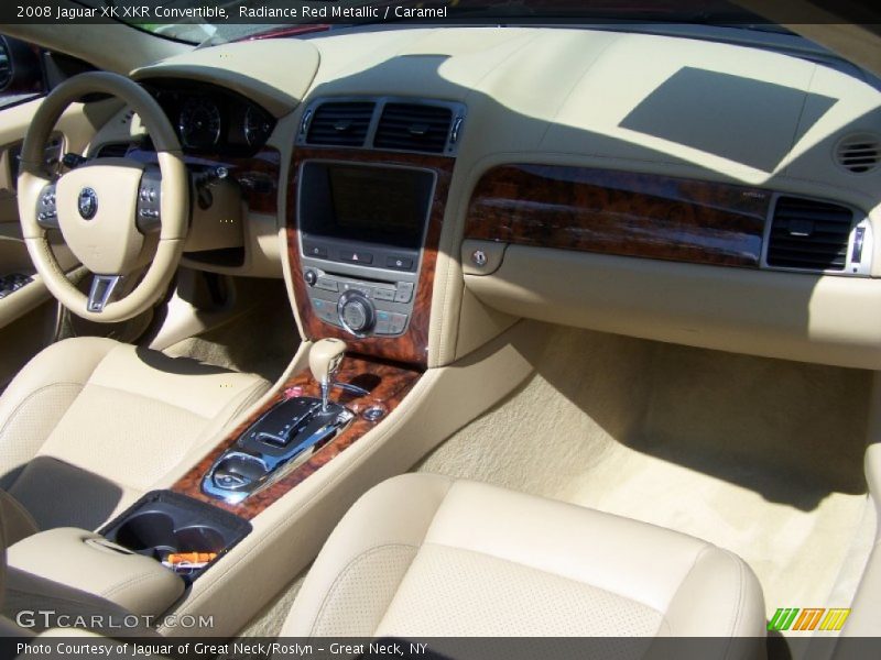 Radiance Red Metallic / Caramel 2008 Jaguar XK XKR Convertible