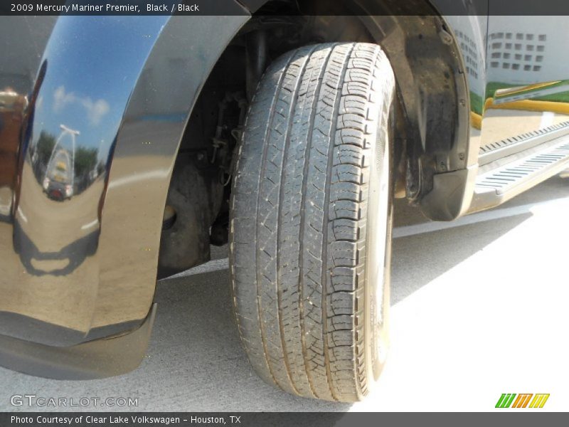 Black / Black 2009 Mercury Mariner Premier