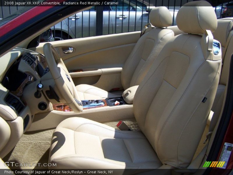  2008 XK XKR Convertible Caramel Interior