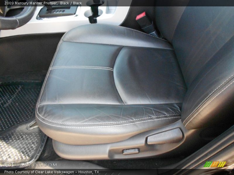 Black / Black 2009 Mercury Mariner Premier