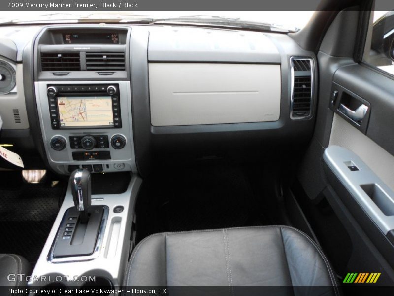 Black / Black 2009 Mercury Mariner Premier
