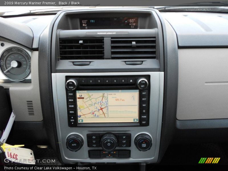 Controls of 2009 Mariner Premier