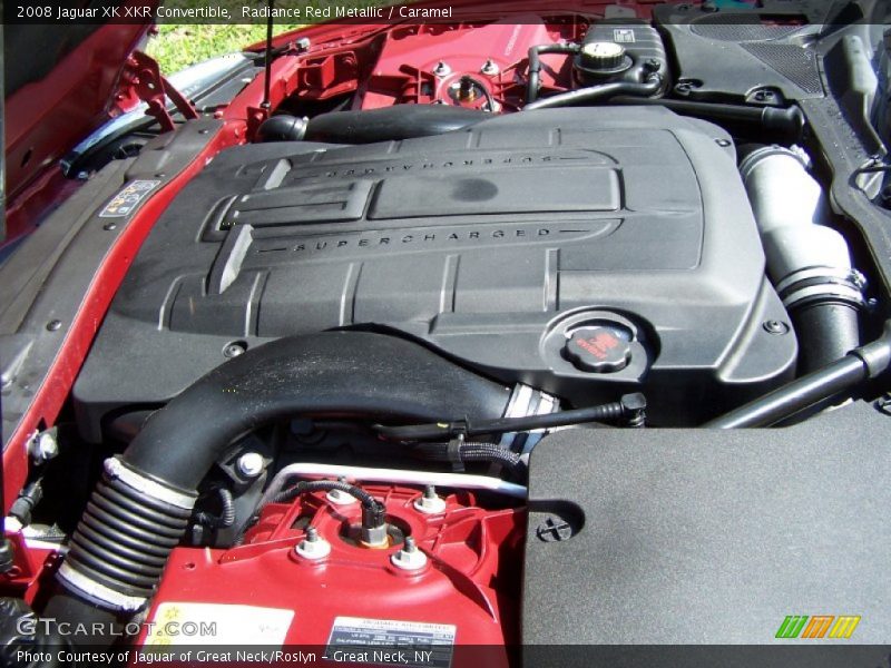  2008 XK XKR Convertible Engine - 4.2 Liter Supercharged DOHC 32-Valve VVT V8