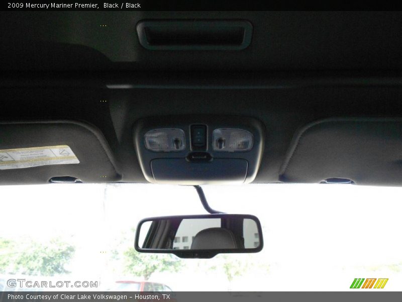 Black / Black 2009 Mercury Mariner Premier