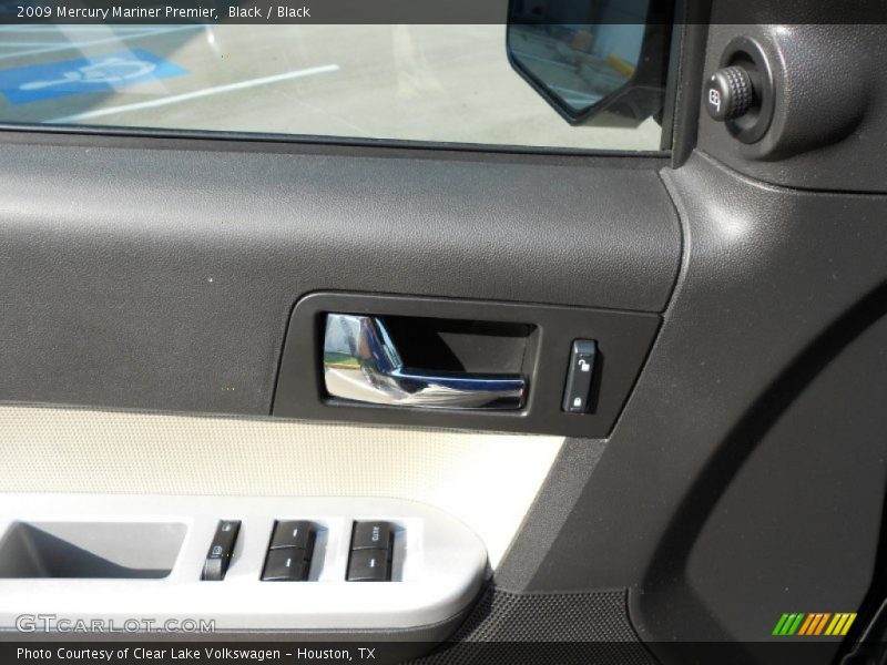 Black / Black 2009 Mercury Mariner Premier