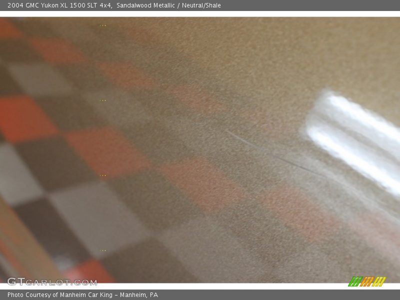 Sandalwood Metallic / Neutral/Shale 2004 GMC Yukon XL 1500 SLT 4x4