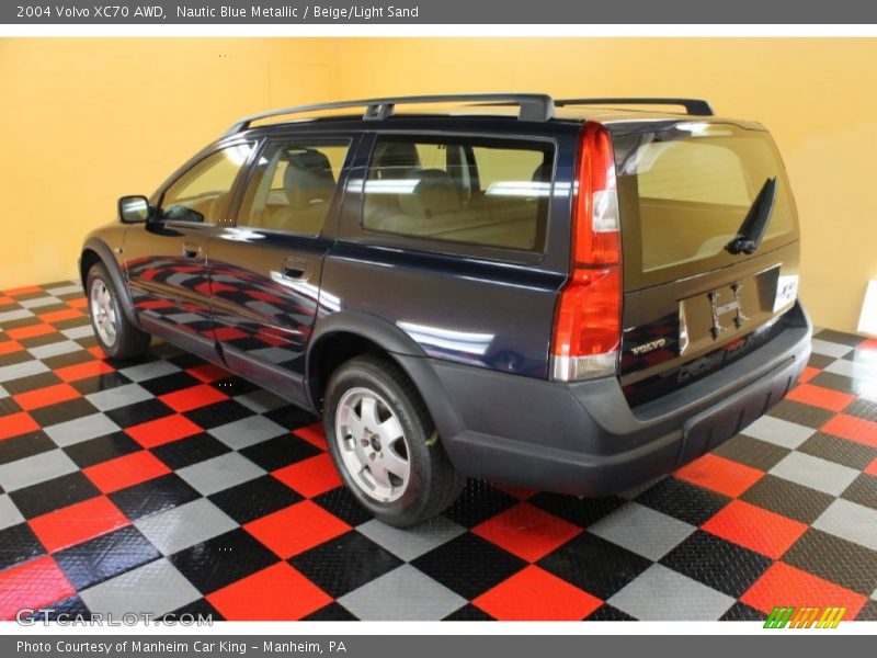 Nautic Blue Metallic / Beige/Light Sand 2004 Volvo XC70 AWD
