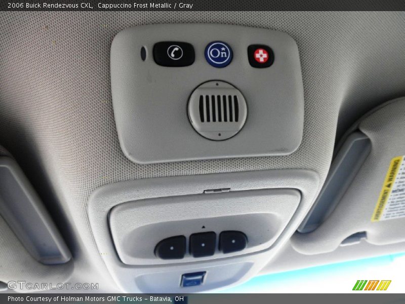 Cappuccino Frost Metallic / Gray 2006 Buick Rendezvous CXL