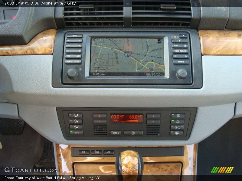 Alpine White / Gray 2003 BMW X5 3.0i