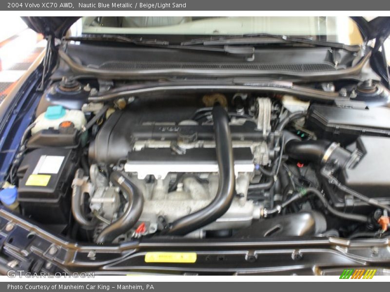 Nautic Blue Metallic / Beige/Light Sand 2004 Volvo XC70 AWD