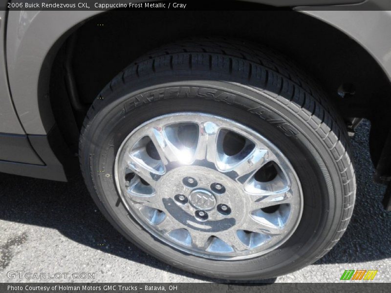 Cappuccino Frost Metallic / Gray 2006 Buick Rendezvous CXL