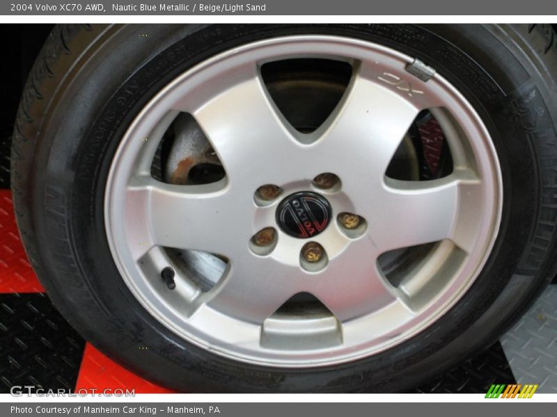 Nautic Blue Metallic / Beige/Light Sand 2004 Volvo XC70 AWD